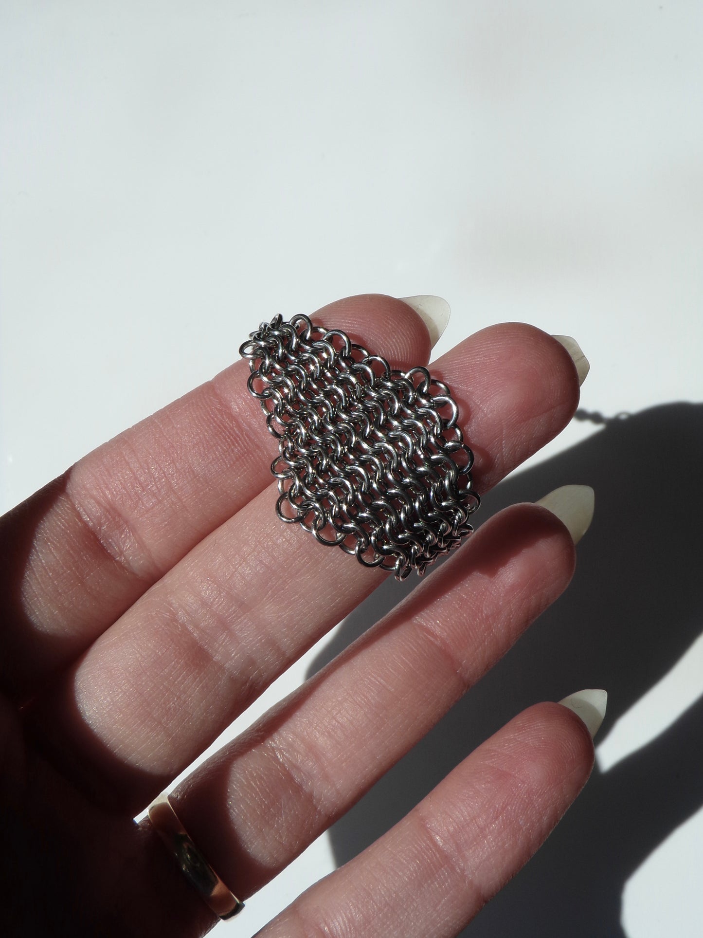 Mini Chainmail Sensory Swatch