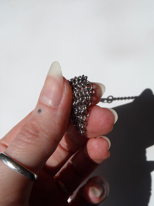 Mini Chainmail Sensory Swatch