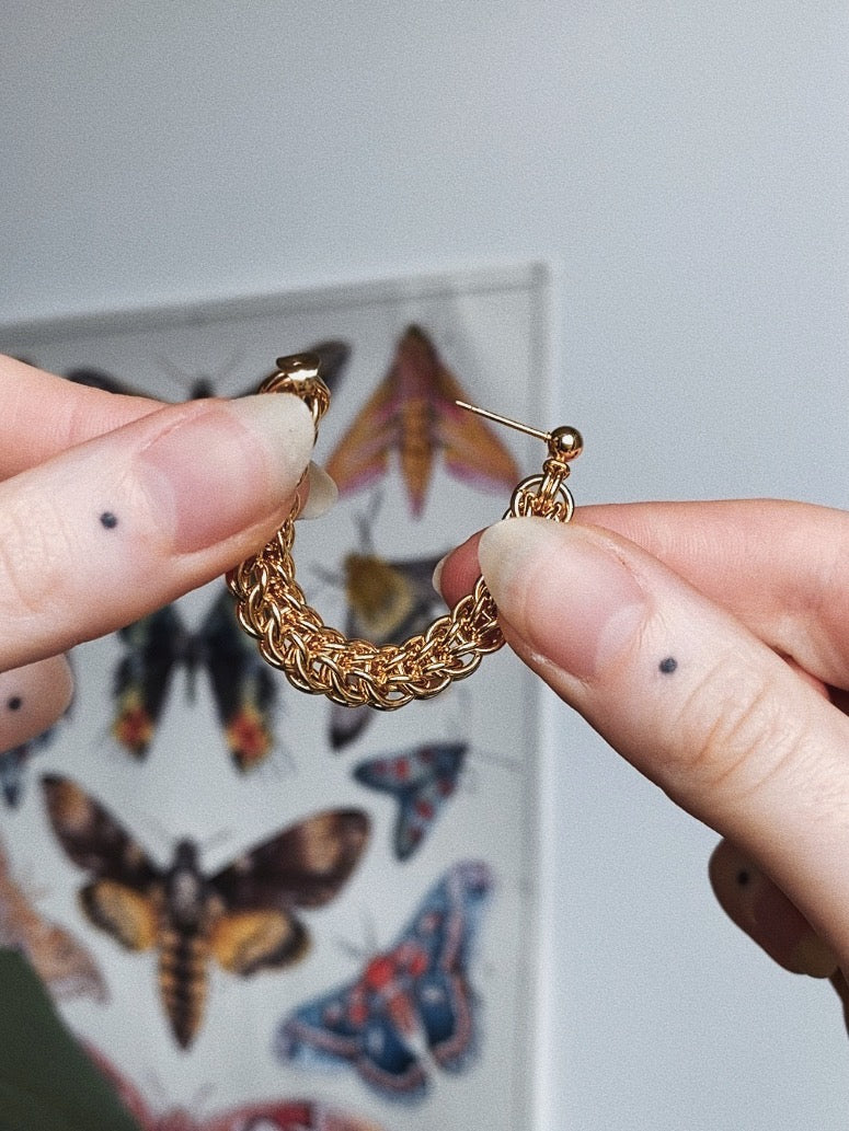 Gold PERSIA Hoops