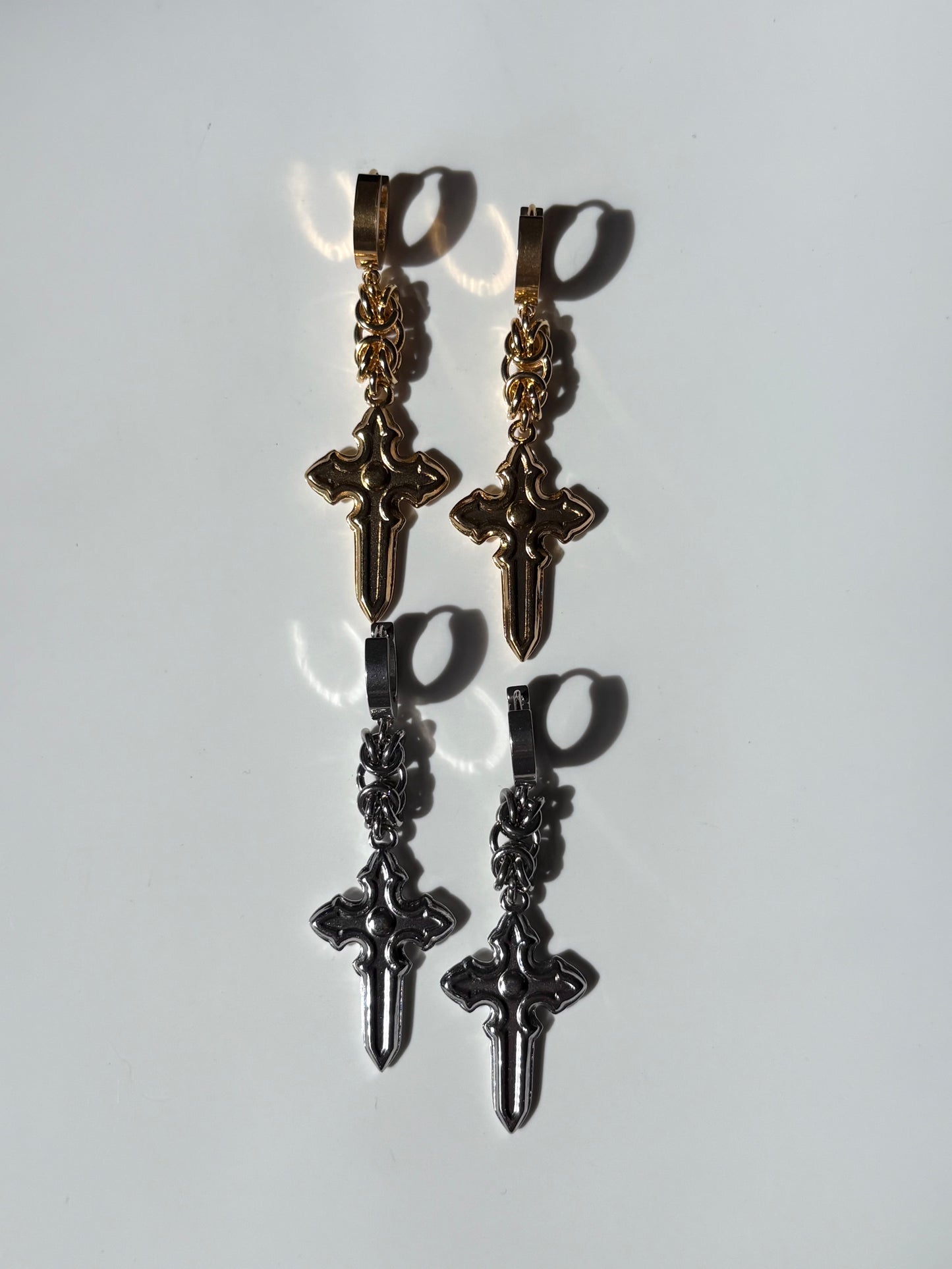 Gold SAINT Earrings