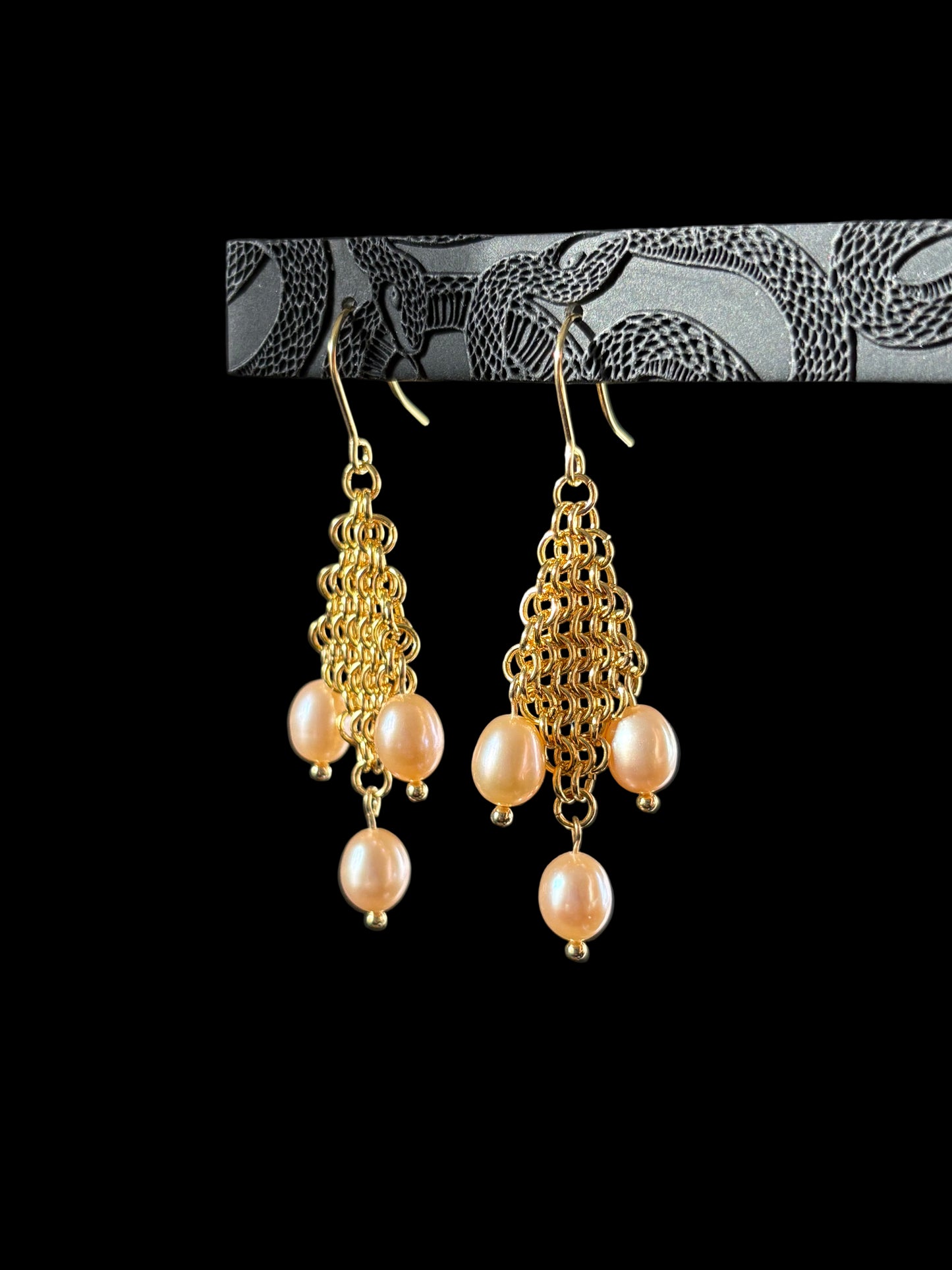 Gold LORELAI Pearl Earrings
