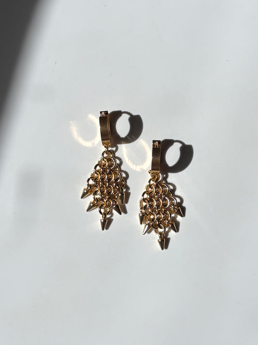 Gold MORTEM Earrings