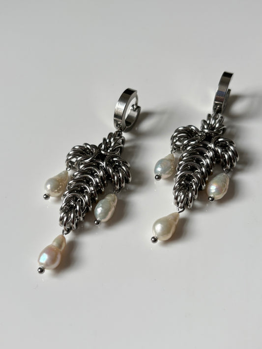 JUDAS Pearl Earrings