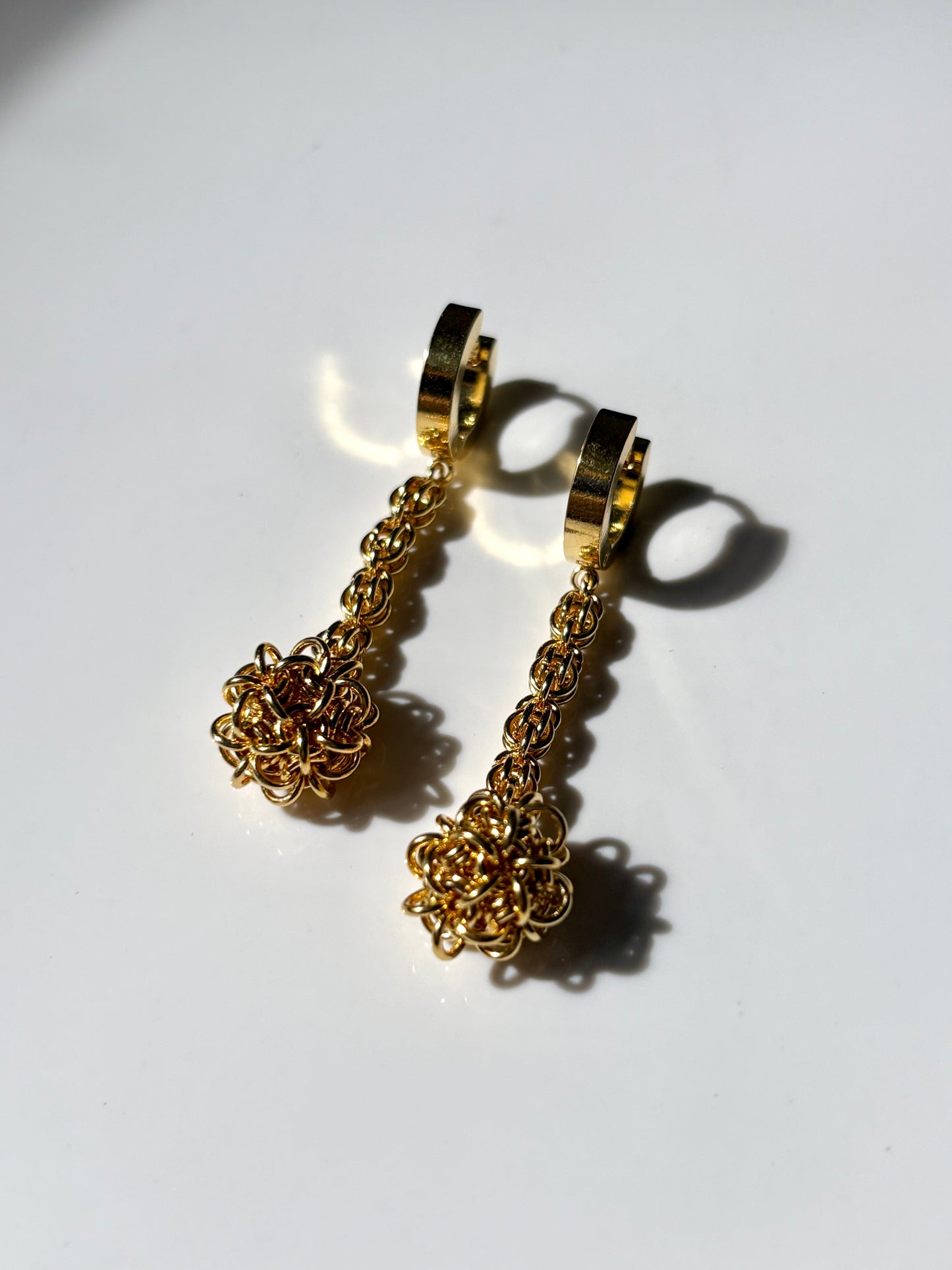 Gold SLUNGSHOT Earrings