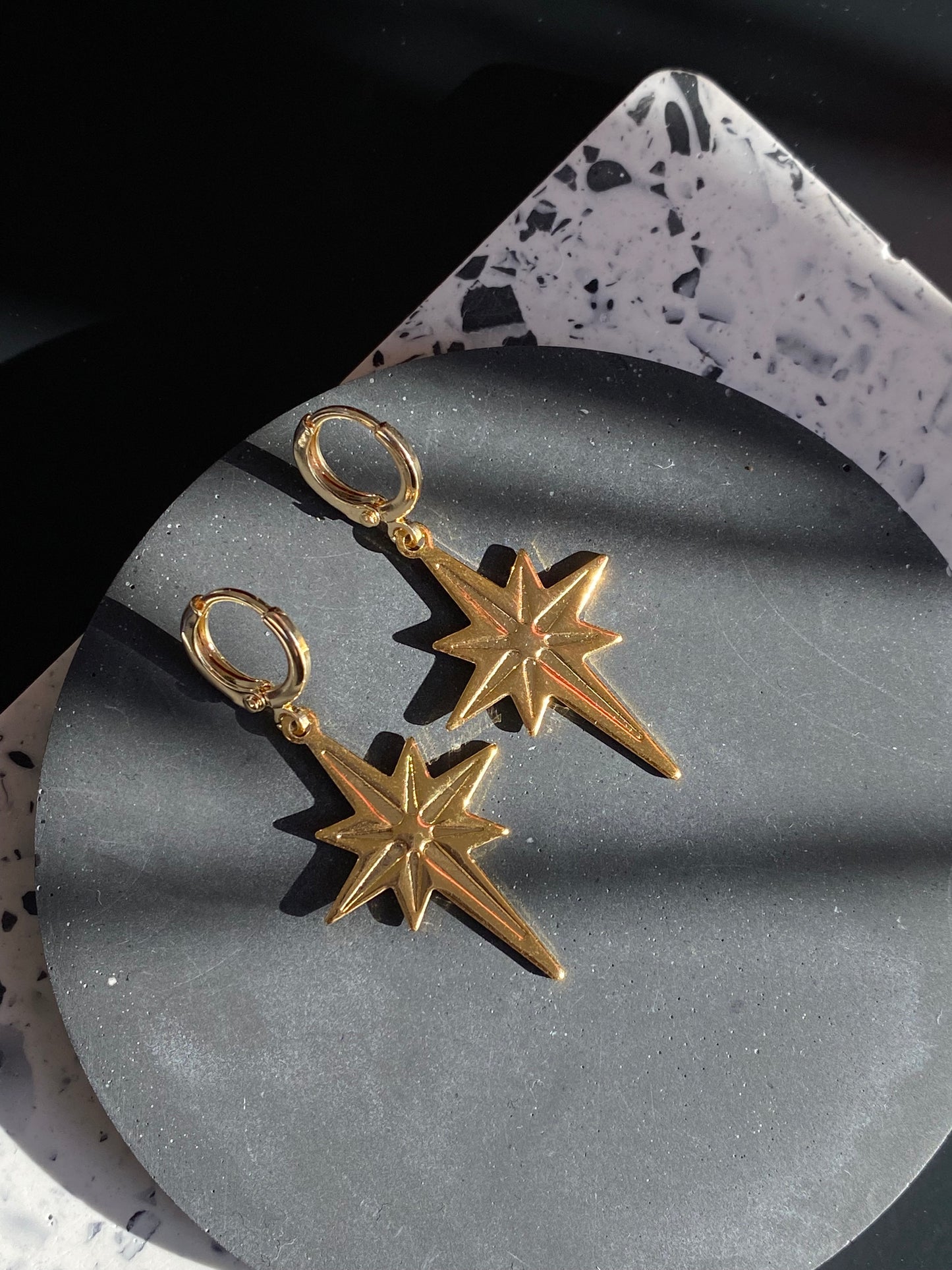 NORTH Earrings Gold