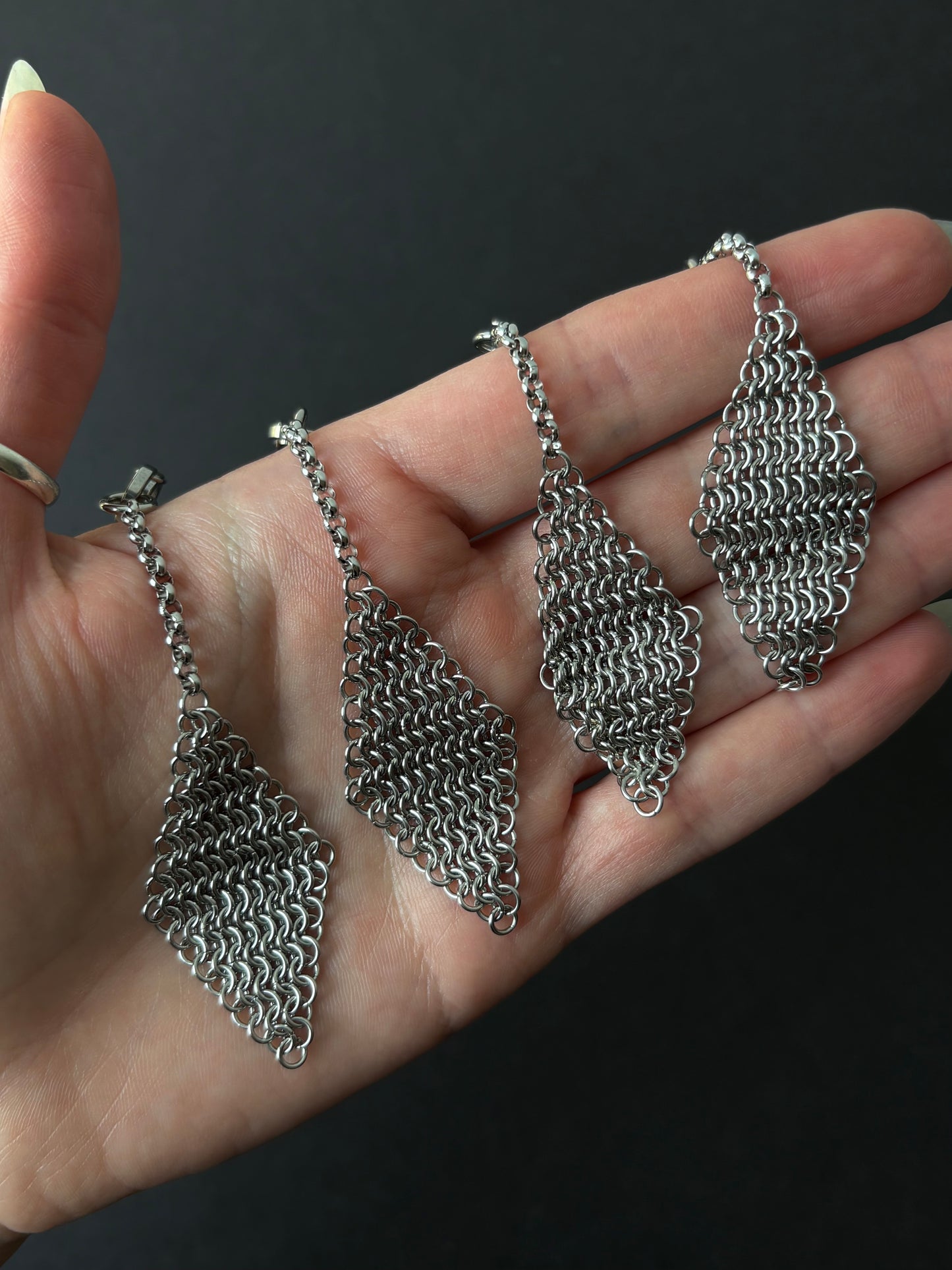Mini Chainmail Sensory Swatch
