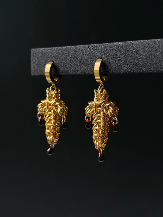 Gold JUDAS Earrings