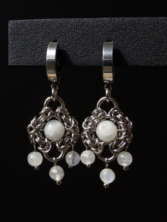 ANTOINETTE Moonstone Earrings