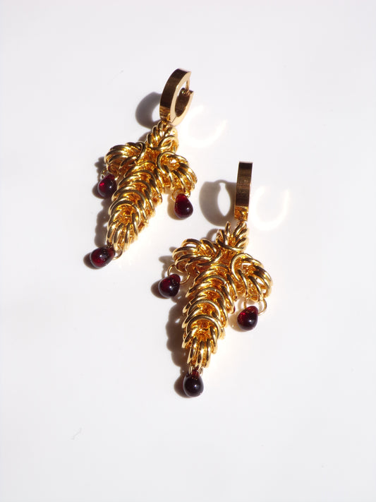 Gold JUDAS Earrings