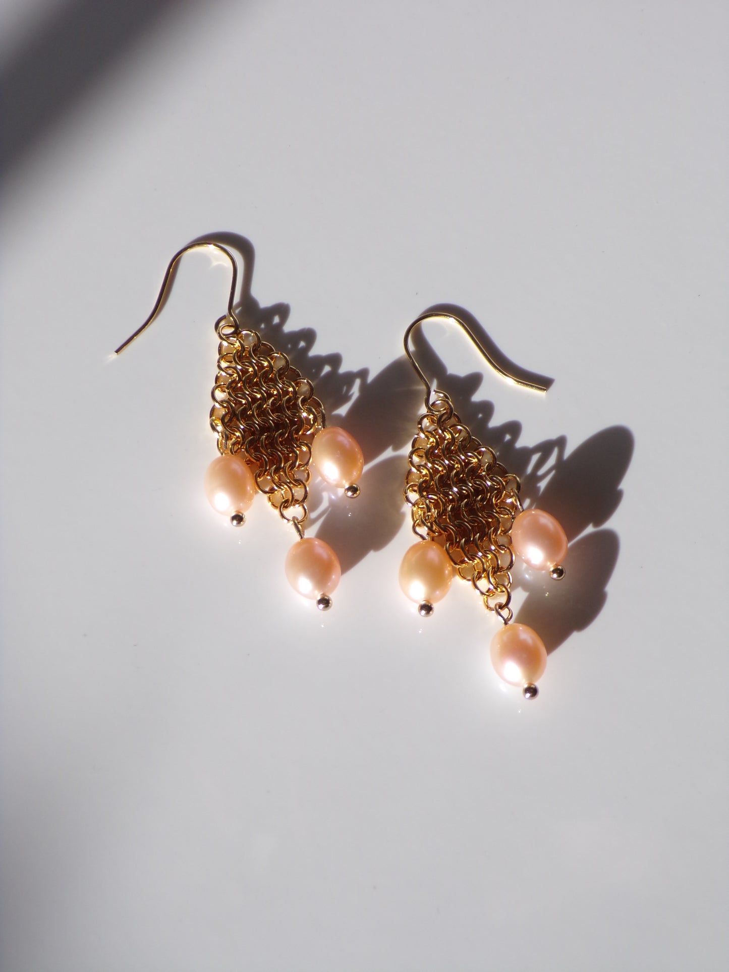 Gold LORELAI Pearl Earrings