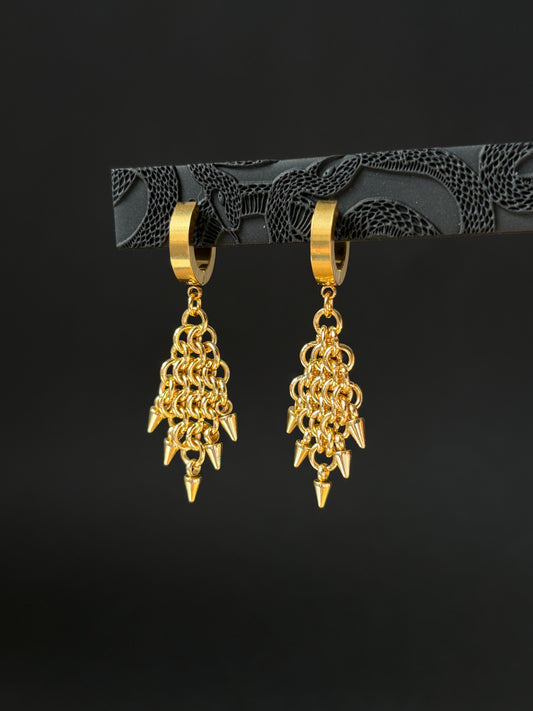Gold MORTEM Earrings