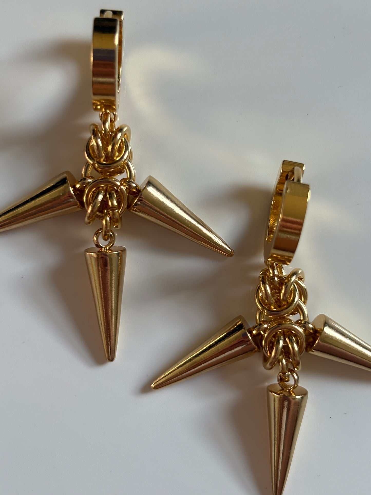 Gold THISTLE Earrings