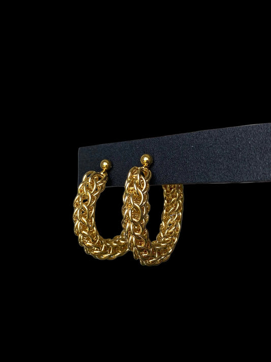Gold PERSIA Hoop Earrings