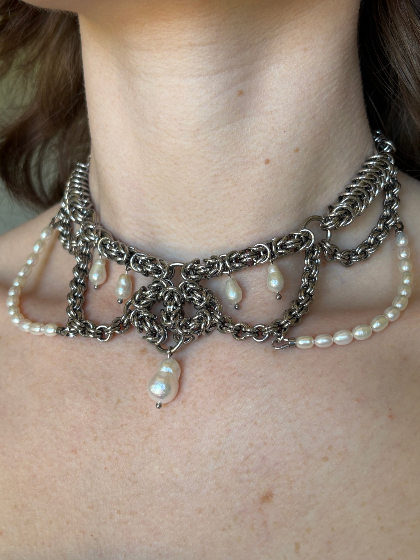 ANDROMEDA II Pearl Necklace