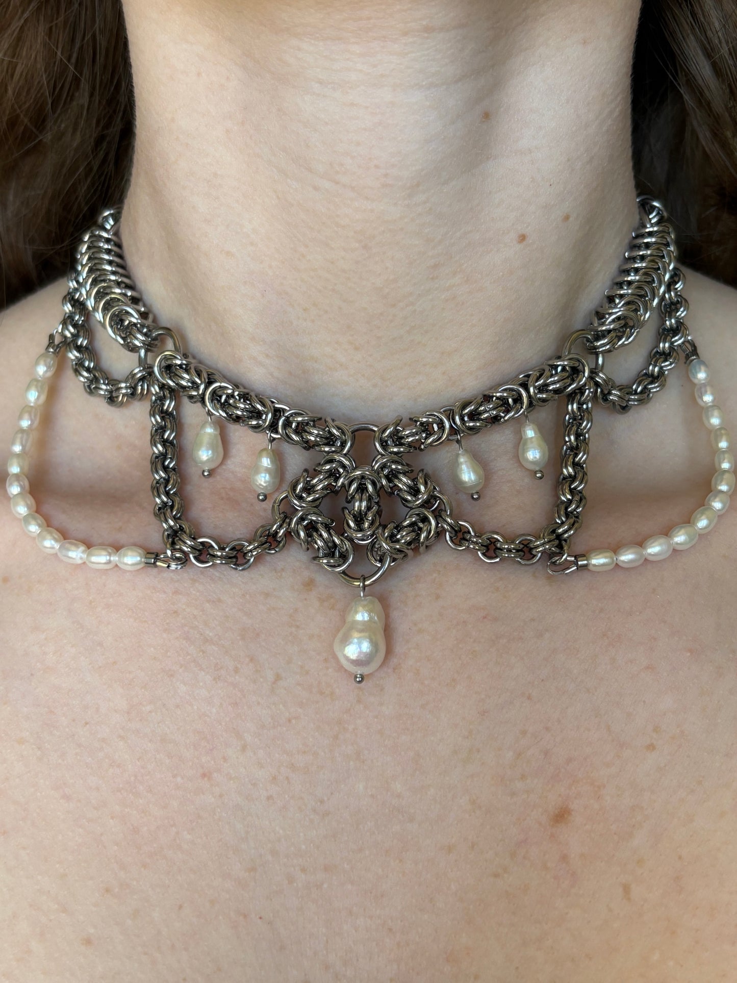 ANDROMEDA II Pearl Necklace