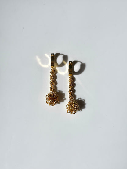 Gold SLUNGSHOT Earrings