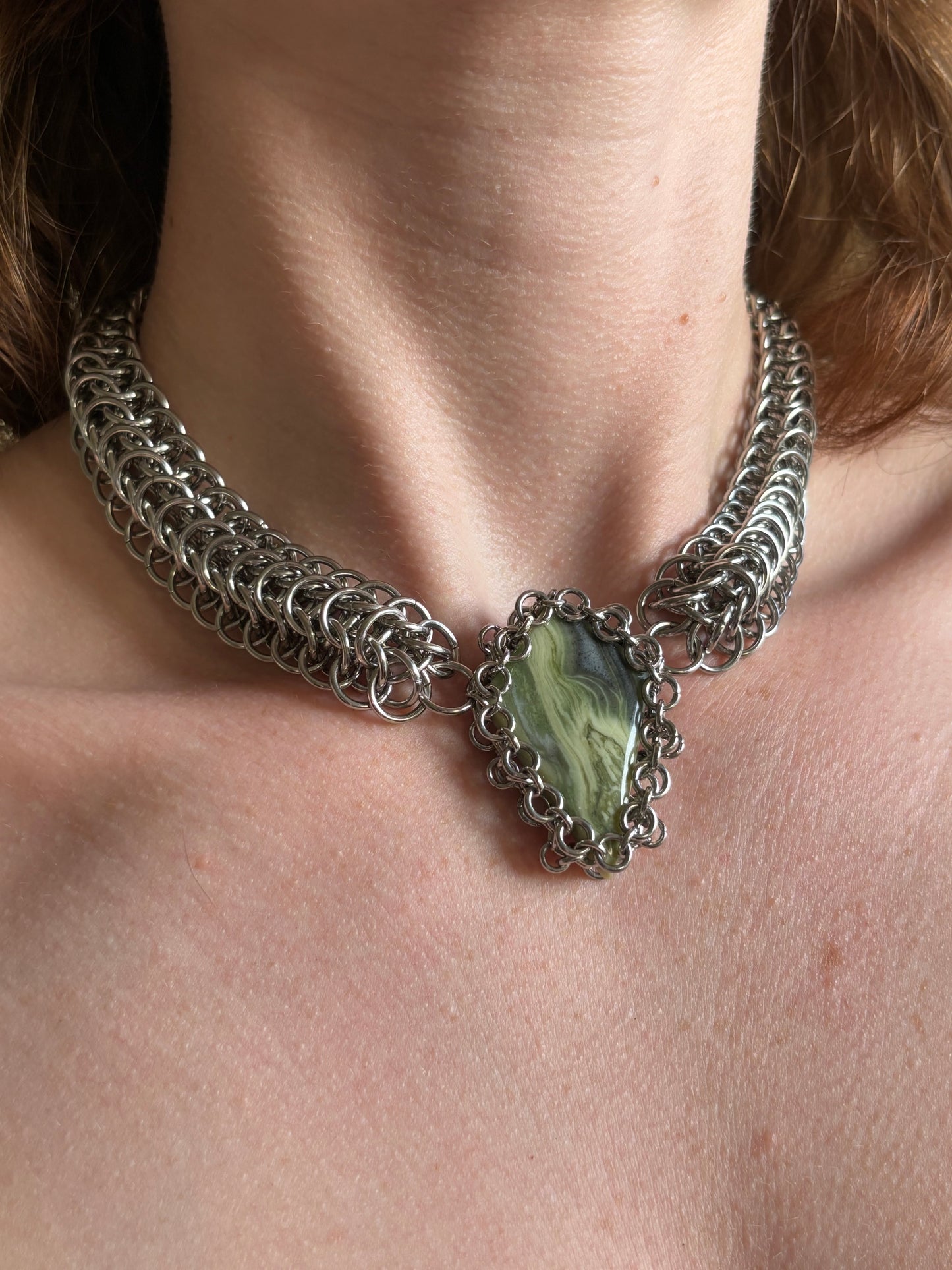 XANDER Serpentine Necklace