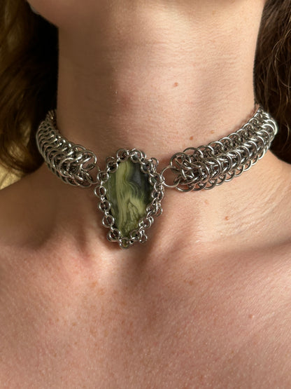 XANDER Serpentine Necklace