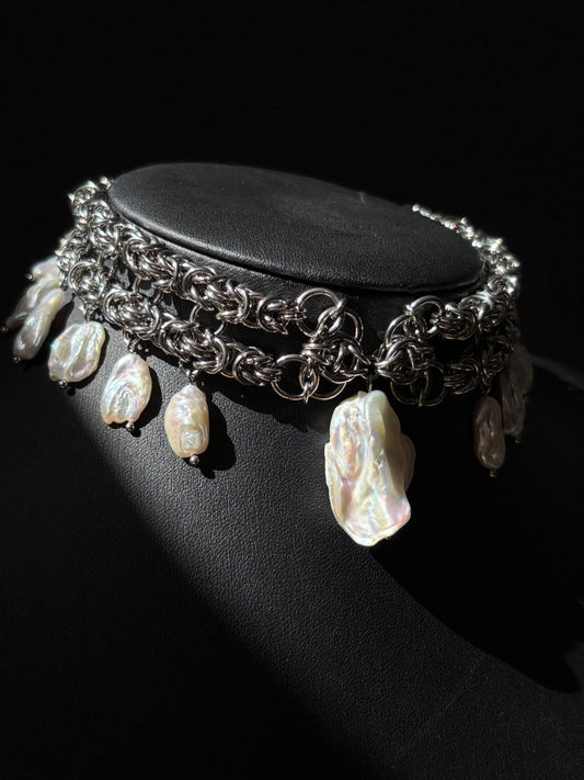 MARIPOSA Pearl Necklace  no