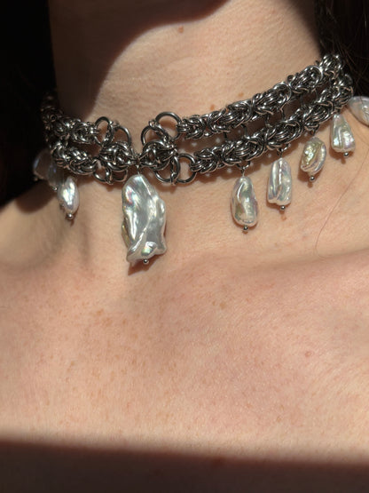 MARIPOSA Pearl Necklace  no