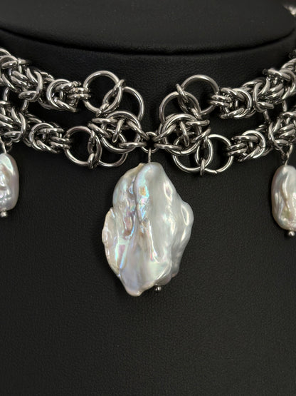 MARIPOSA Pearl Necklace  no
