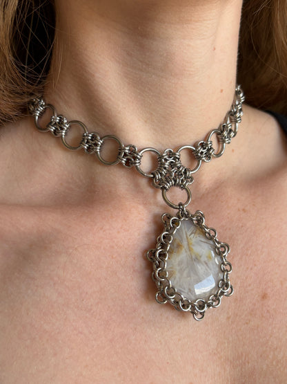 NOCTURNE IX Agate Necklace