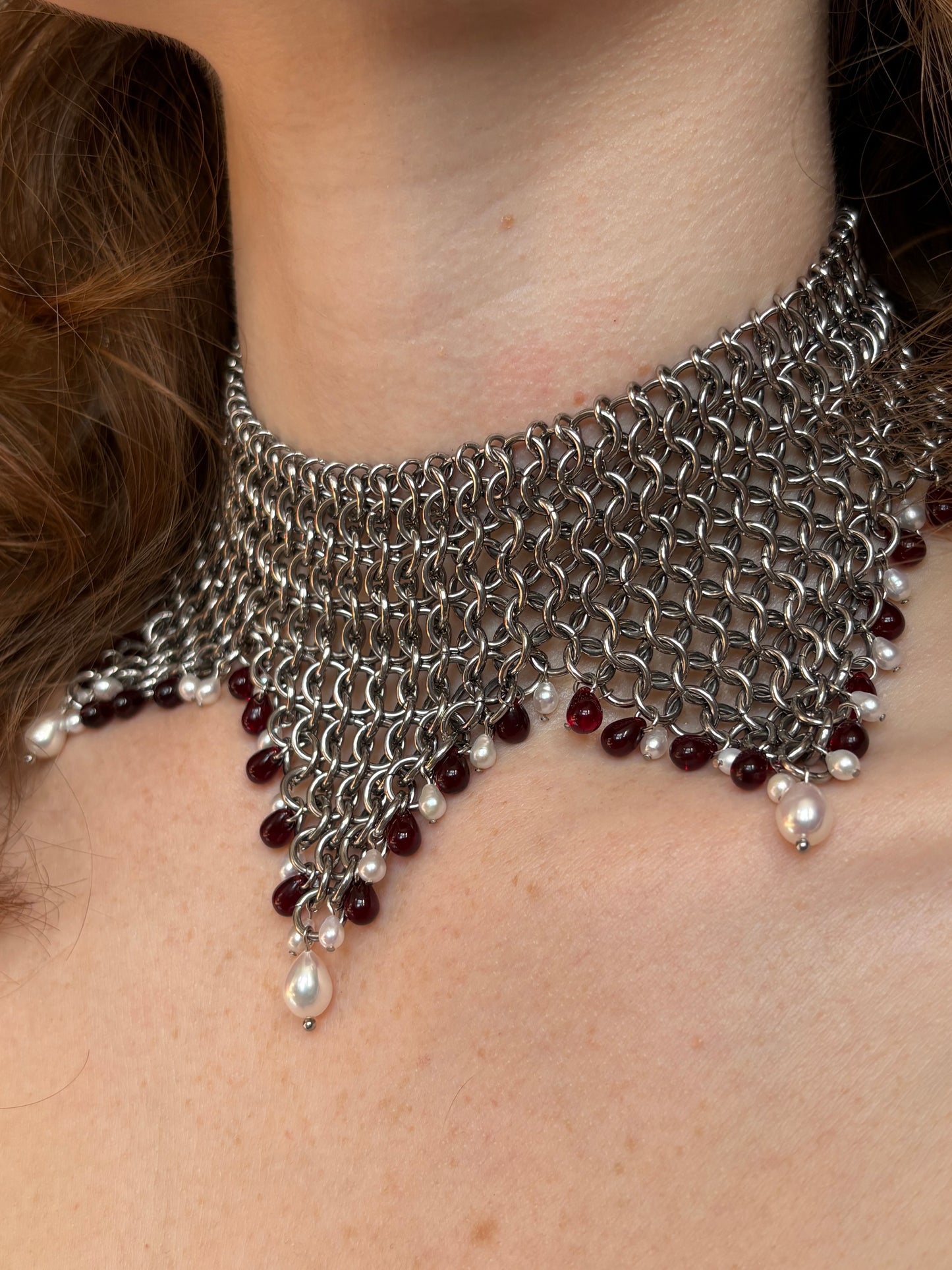 HARLEQUIN IV Pearl Necklace