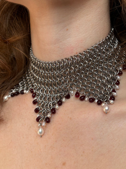 HARLEQUIN IV Pearl Necklace