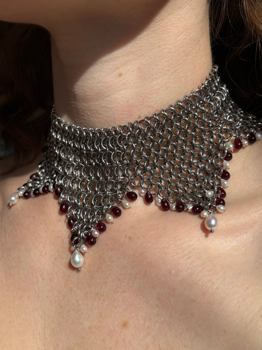 HARLEQUIN IV Pearl Necklace