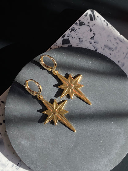 NORTH Earrings Gold