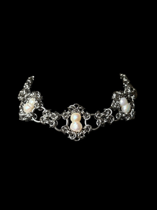 HEMLOCK IX Pearl Necklace