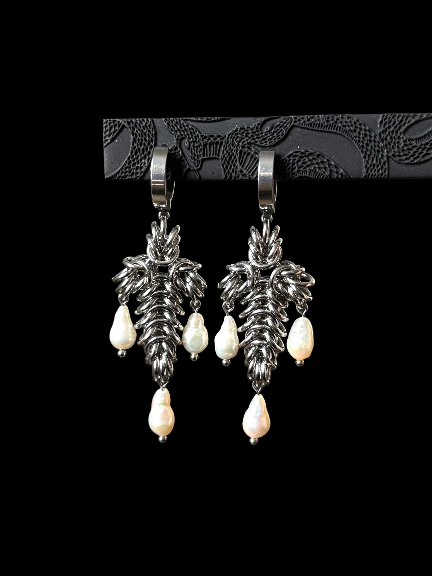 JUDAS Pearl Earrings