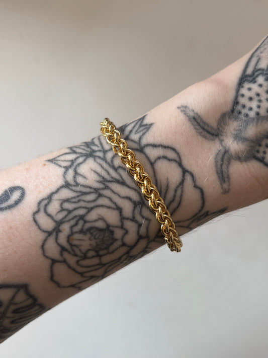 Gold WREN Bracelet