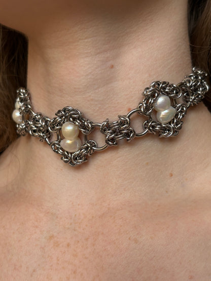 HEMLOCK IX Pearl Necklace