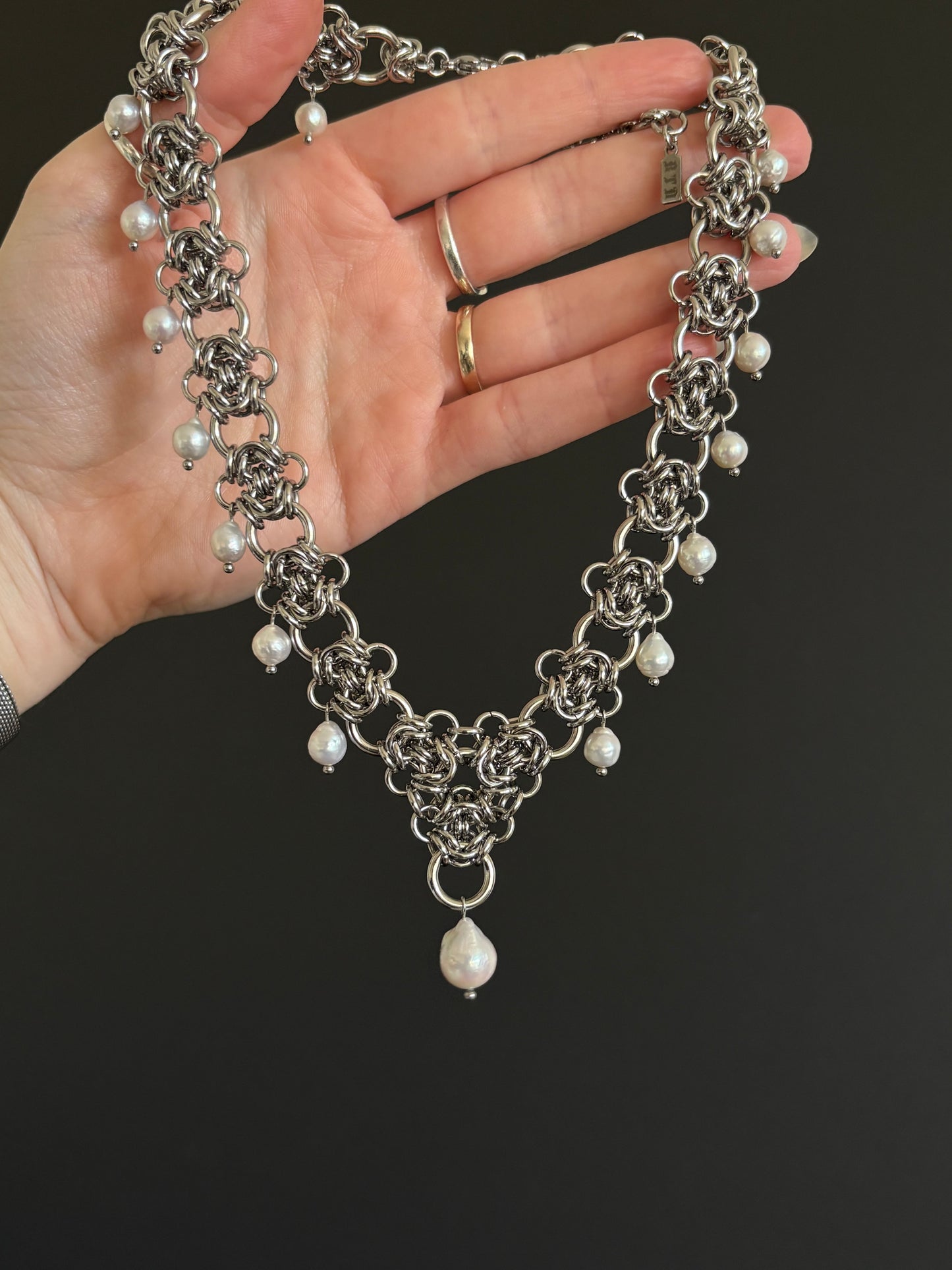 VESTA I Pearl Necklace