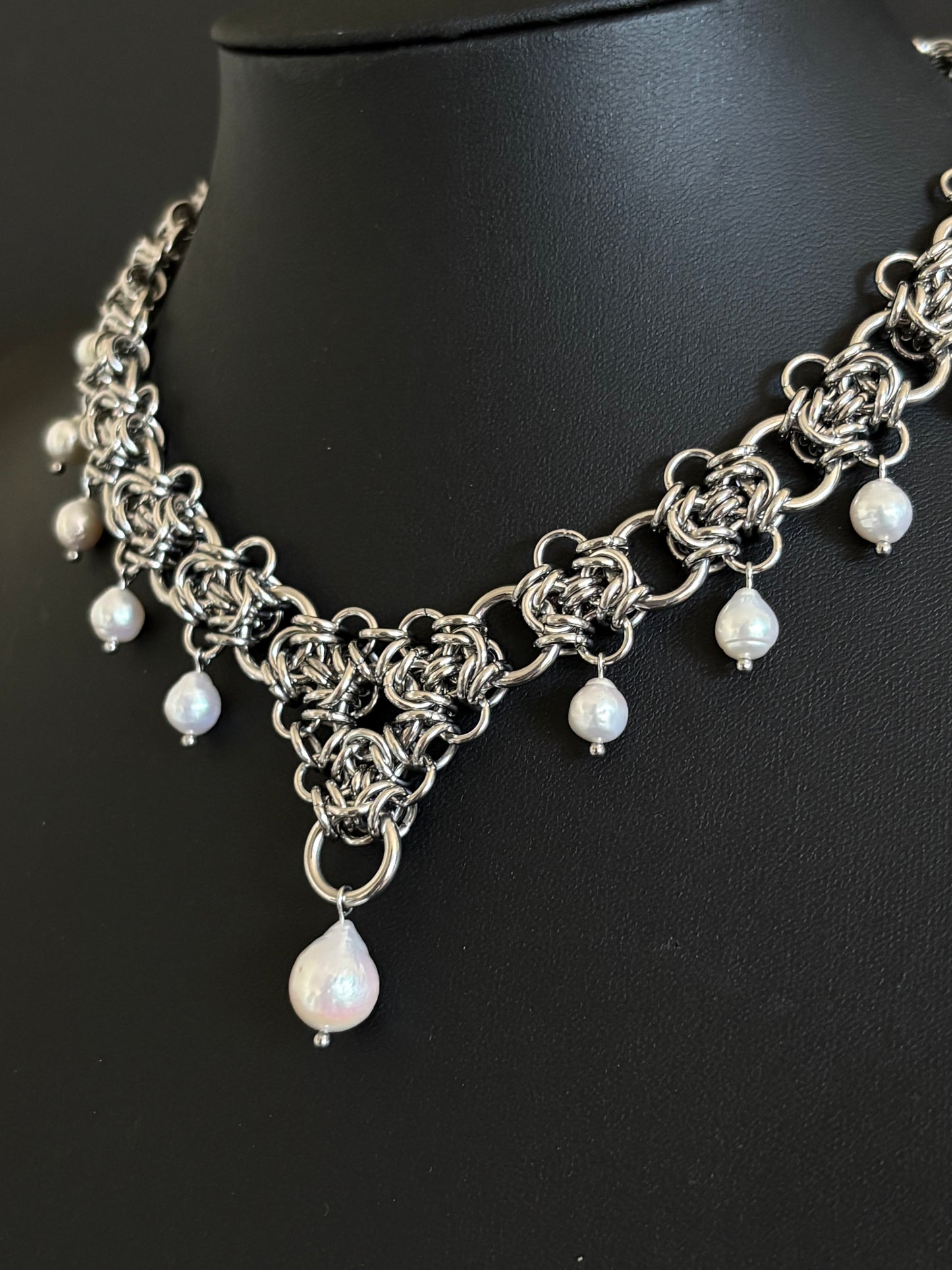 VESTA I Pearl Necklace
