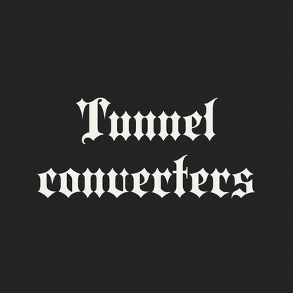 Tunnel Earring Converters